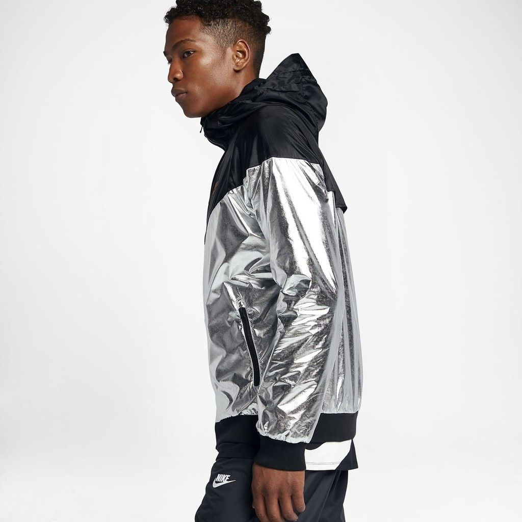 Nike windrunner metallic new arrivals