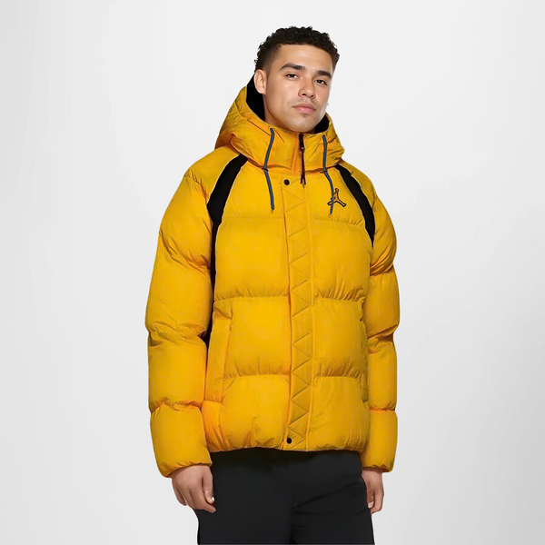 Áo Phao Air Jordan Wide Stripe Zipper Hooded Winter Jacket