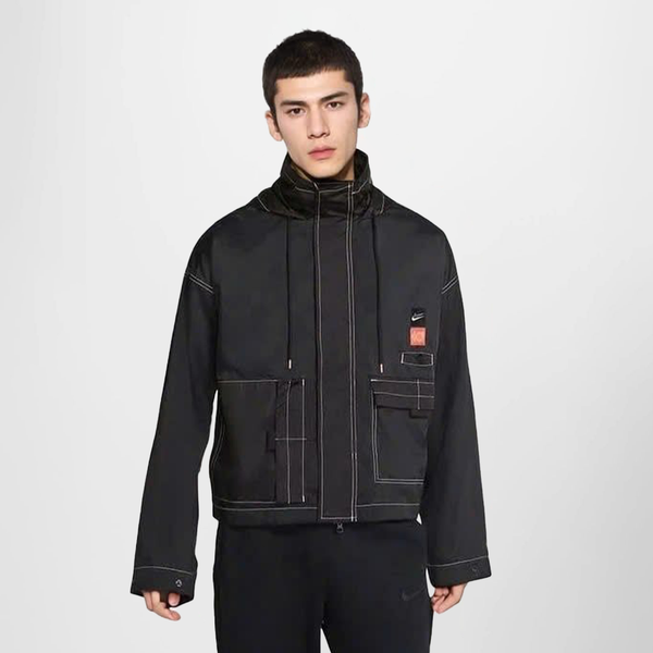 Áo Khoác Nike Swoosh Embroidered Pattern Woven Basketball Jacket