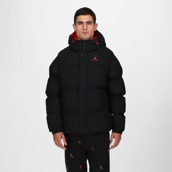 Áo Phao Air Jordan Wide Stripe Zipper Hooded Winter Jacket