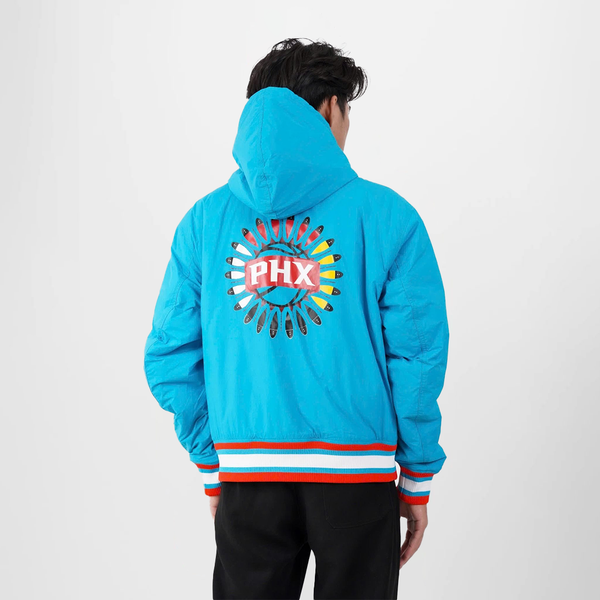 Áo Phao Nike Phoenix Suns 2022/23 City Edition Courtside Bomber Full-Zip Hoodie Jacket