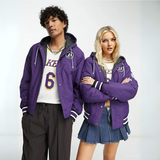 Áo Phao Nike Men's NBA Los Angeles Lakers Courtside City Edition Jacket
