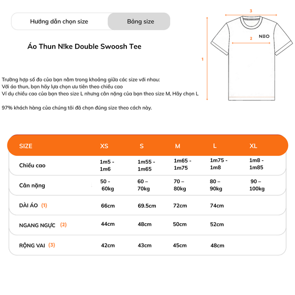 Áo Thun Nike Double Swoosh Tee