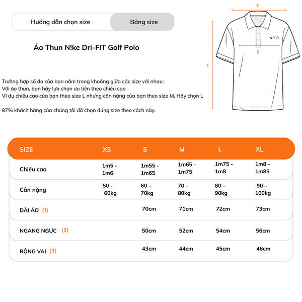 Áo Thun Nike Dri-FIT Golf Polo (CH)