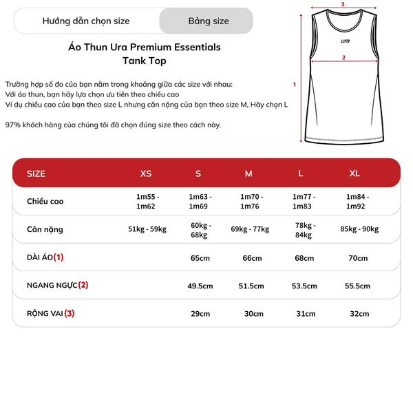 Áo Thun Ura Premium Essentials Tank Top