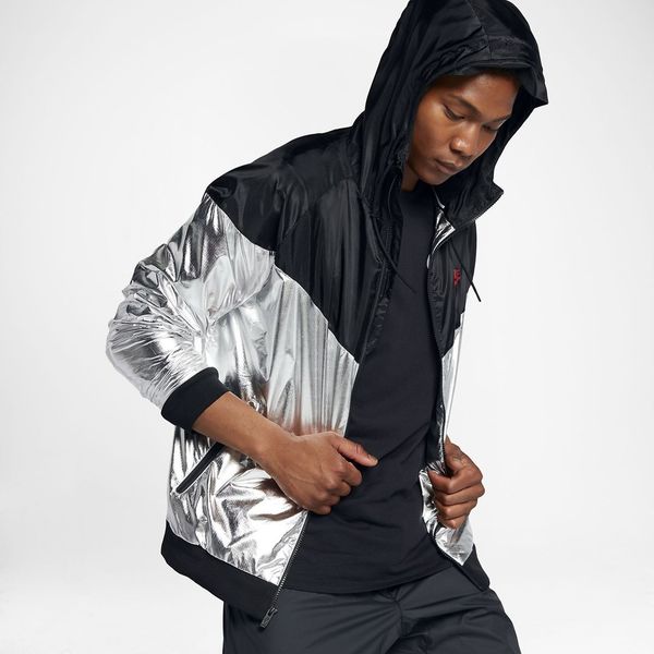 Áo Khoác Nike Windrunner Metallic Jacket Ver 2
