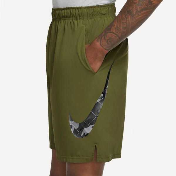 Quần Ngắn Nike Flex Woven Training Big Swoosh Camo Shorts