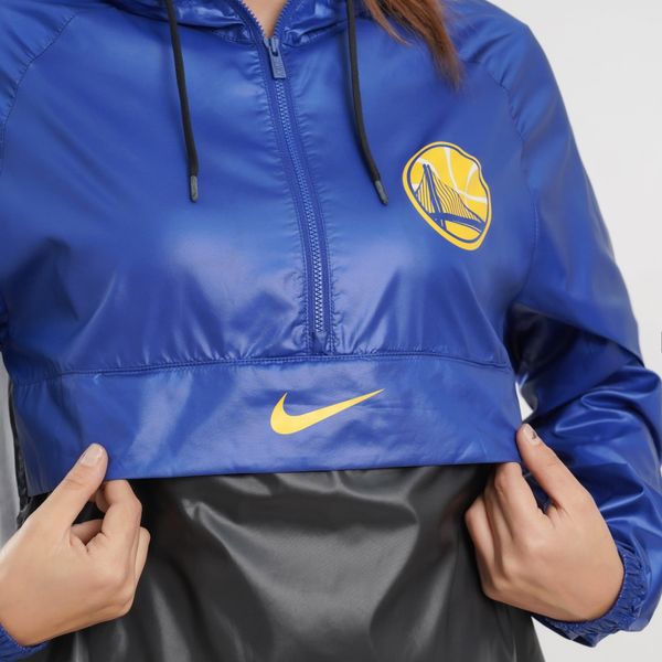 Áo Khoác Nike Nba Hooded Golden State Warrior Packable Jacket
