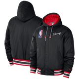 Áo Phao Nike Chicago Bulls City Edition Courtside Hooded Full-Zip Bomber Jacket