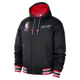 Áo Phao Nike Chicago Bulls City Edition Courtside Hooded Full-Zip Bomber Jacket