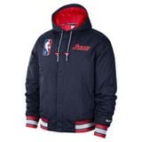 Áo Khoác Nike NBA Philadelphia 76ers 2021/22 City Edition Courtside Bomber Jacket