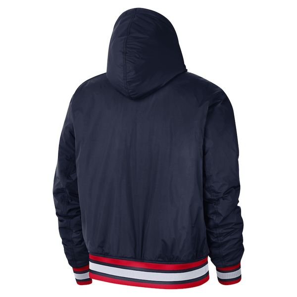 Áo Phao Nike NBA Philadelphia 76ers City Edition Courtside Bomber Jacket