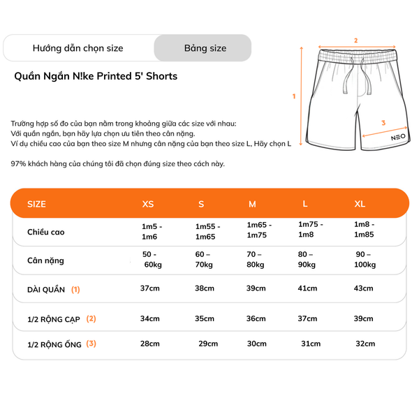 Quần Ngắn Nike Printed 5' Shorts