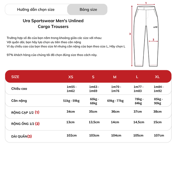 Quần Dài Ura Woven Trousers