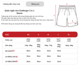 Quần Ngắn Ura Challenger 2 In 1 Shorts
