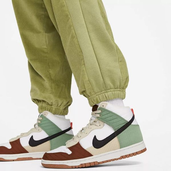 Quần Dài Nike Air Womens High Waisted Corduroy Fleece Pants Platinum