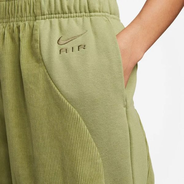 Quần Dài Nike Air Womens High Waisted Corduroy Fleece Pants Platinum