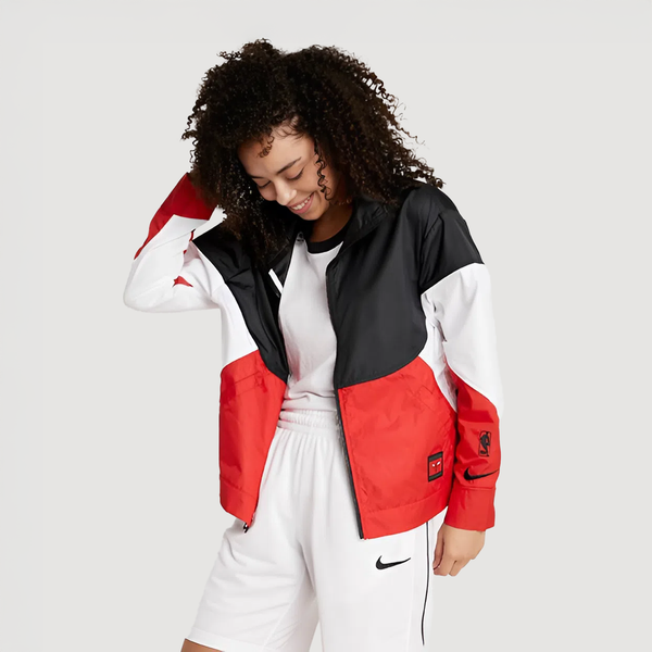 Áo Khoác Nike Chicago Bulls Courtside Snap Jacket