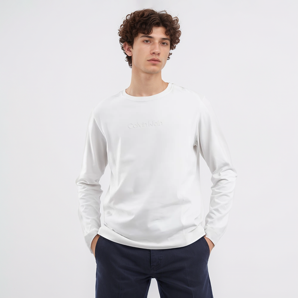 Áo Thun Calvin Klein Men’s Logo Long Sleeve Shirt