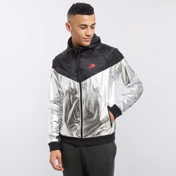 Áo Khoác Nike Windrunner Metallic Jacket Ver 2