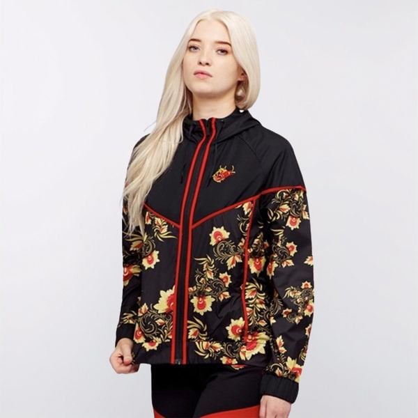 Áo Khoác Nike Women's Windbreaker AOP Floral