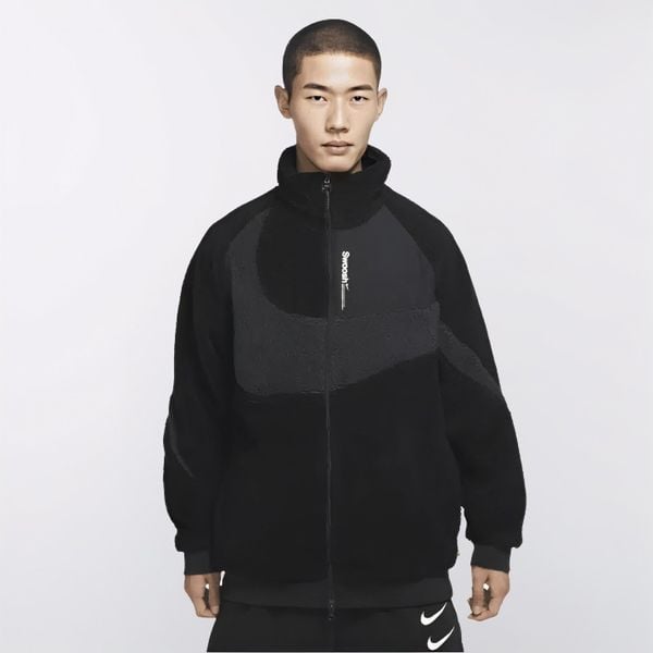 Áo Khoác Nike Swoosh Fleece 2 - Way Jacket
