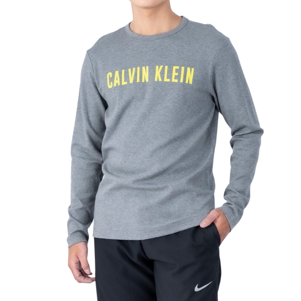Áo Thun Cotton Calvin Klein Core Logo Long Sleeve Top