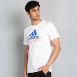 Áo Thun Adidas Men Printed Round Neck Pure T-Shirt