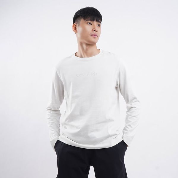 Áo Thun Calvin Klein Men’s Logo Long Sleeve Shirt