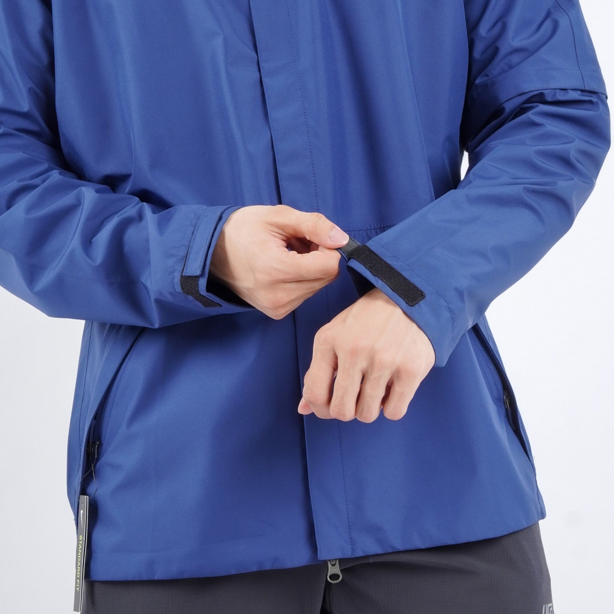 Nike Convertible Golf Jacket Men Medium Blue Olympic Tokyo