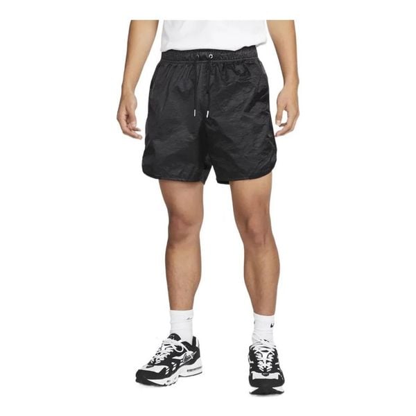 Quần Ngắn Nike Solid Color Casual Drawstring Sports Shorts ( SAM )