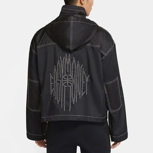 Áo Khoác Nike Swoosh Embroidered Pattern Woven Basketball Jacket