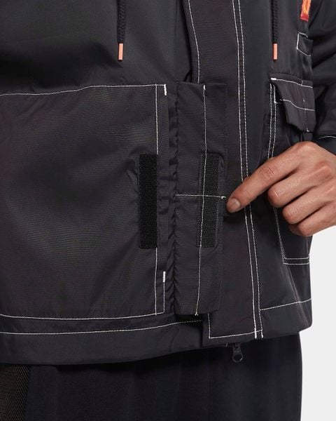 Áo Khoác Nike Swoosh Embroidered Pattern Woven Basketball Jacket