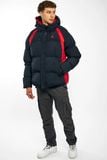 Áo Phao Air Jordan Wide Stripe Zipper Hooded Winter Jacket