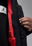 Áo Phao Air Jordan Wide Stripe Zipper Hooded Winter Jacket