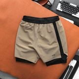 Quần Ngắn Ura Stride Hybrid Running Shorts