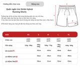 Quần Ngắn Ura Stride Hybrid Running Shorts