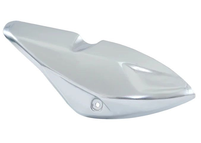 ỐP BẢO VỆ ỐNG XẢ MÀU BẠC