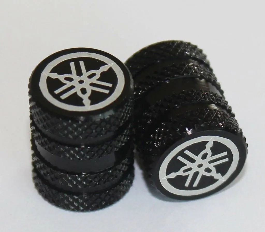 Bộ nắp van lốp xe (đen)