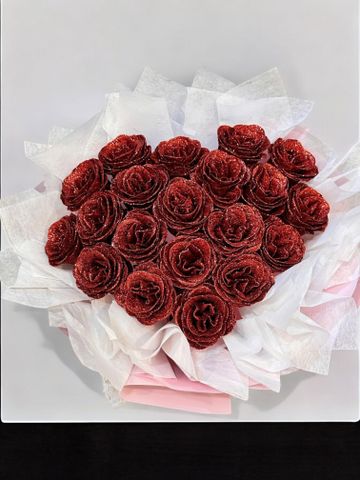 Hoa tình yêu - Hoa lụa, sáp