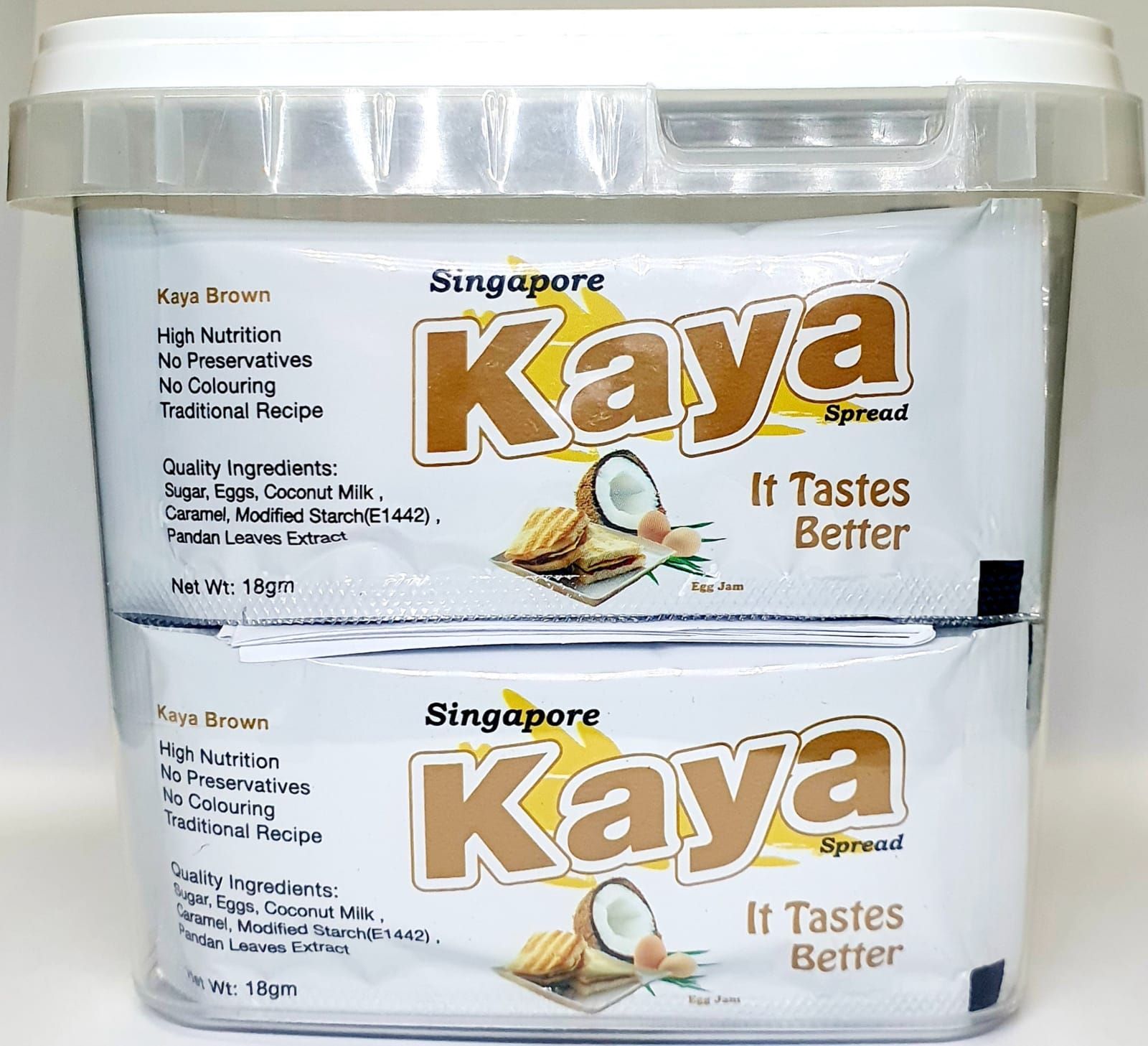  Kaya Spread Hainanese 36 sachets/ Box 