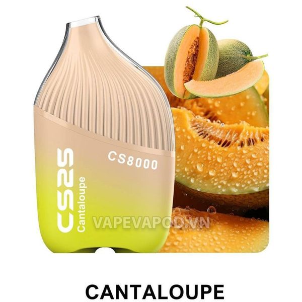 CS25 CS8000 Cantaloupe - Vape Pod 1 Lần 8000 Hơi