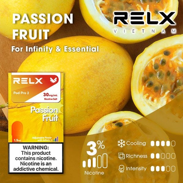 Pod Dầu RELX Pod Pro 2 Passion Fruit Chính Hãng