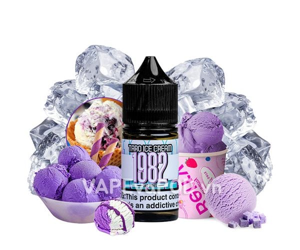 1982 Salt Series Taro Ice Cream 30ml - Tinh Dầu Pod