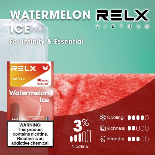 Pod Dầu RELX Pod Pro 2 Water Melon Ice Chính Hãng