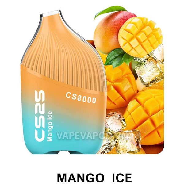 CS25 CS8000 Mango Ice - Vape Pod 1 Lần 8000 Hơi