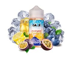 7 Daze Fusion Iced Lemon Passionfruit Blueberry 100ml - Tinh Dầu Vape