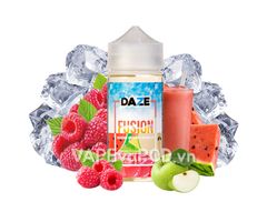7 Daze Fusion Iced Raspberry Greenapple Watermelon 100ml - Tinh Dầu Vape
