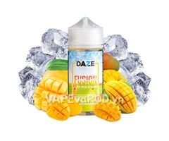 7 Daze Fusion Iced Yellow Green Red Mango 100ml - Tinh Dầu Vape