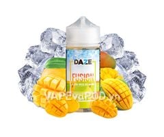 7 Daze Fusion Iced Yellow Green Red Mango 100ml - Tinh Dầu Vape